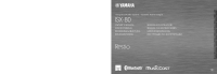 Yamaha ISX-80 - Owners manual